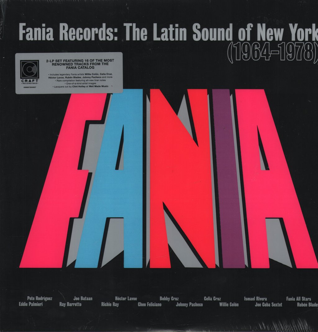 Various Artists - Fania Records: The Latin Sound of New York - Double Lp