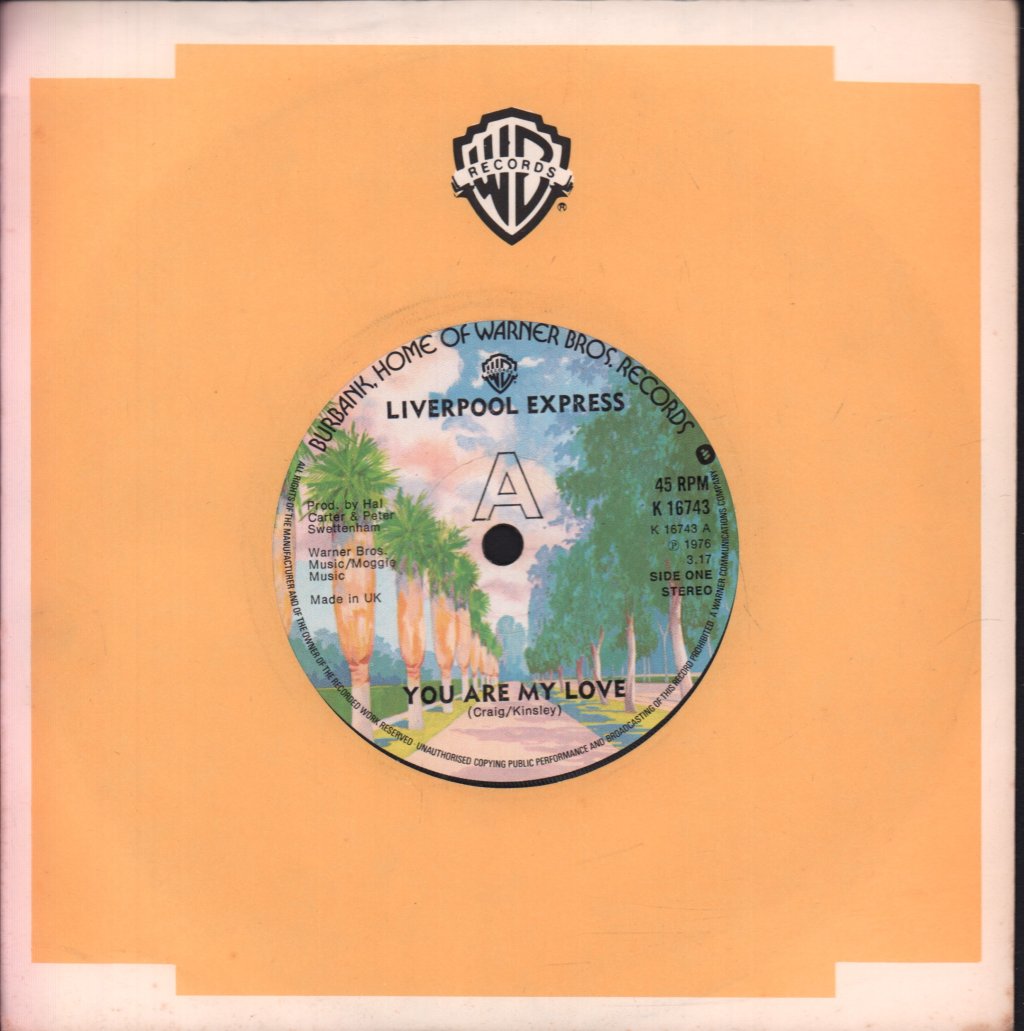 Liverpool Express - You Are My Love - 7 Inch