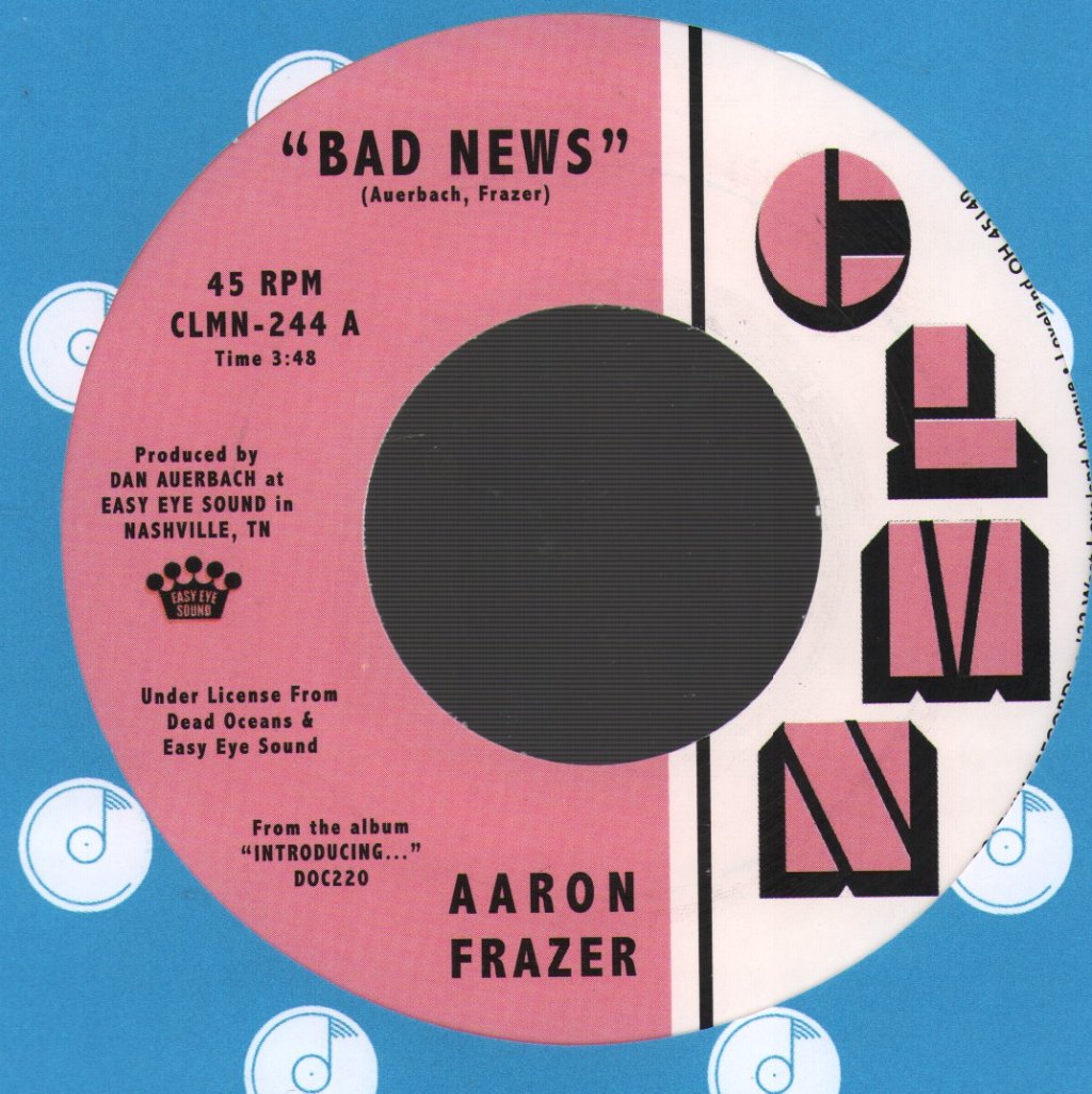 Aaron Frazer - Bad News - 7 Inch