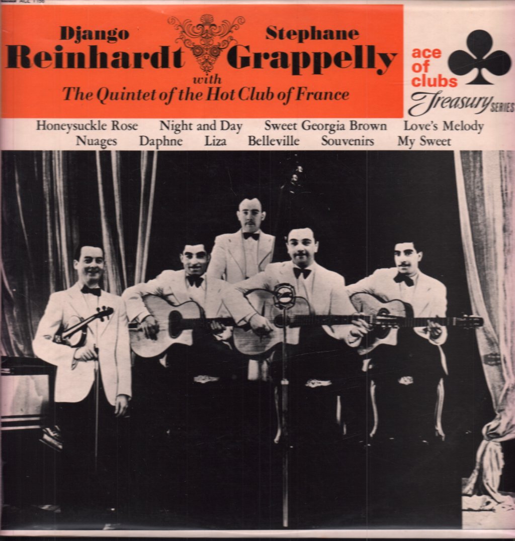 Django Reinhardt Stephane Grappelly With The Quintet Of France - Django Reinhardt Stephane Grappelly With The Quintet Of France - Lp