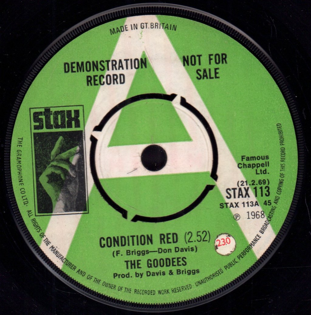Goodees - Condition Red - 7 Inch