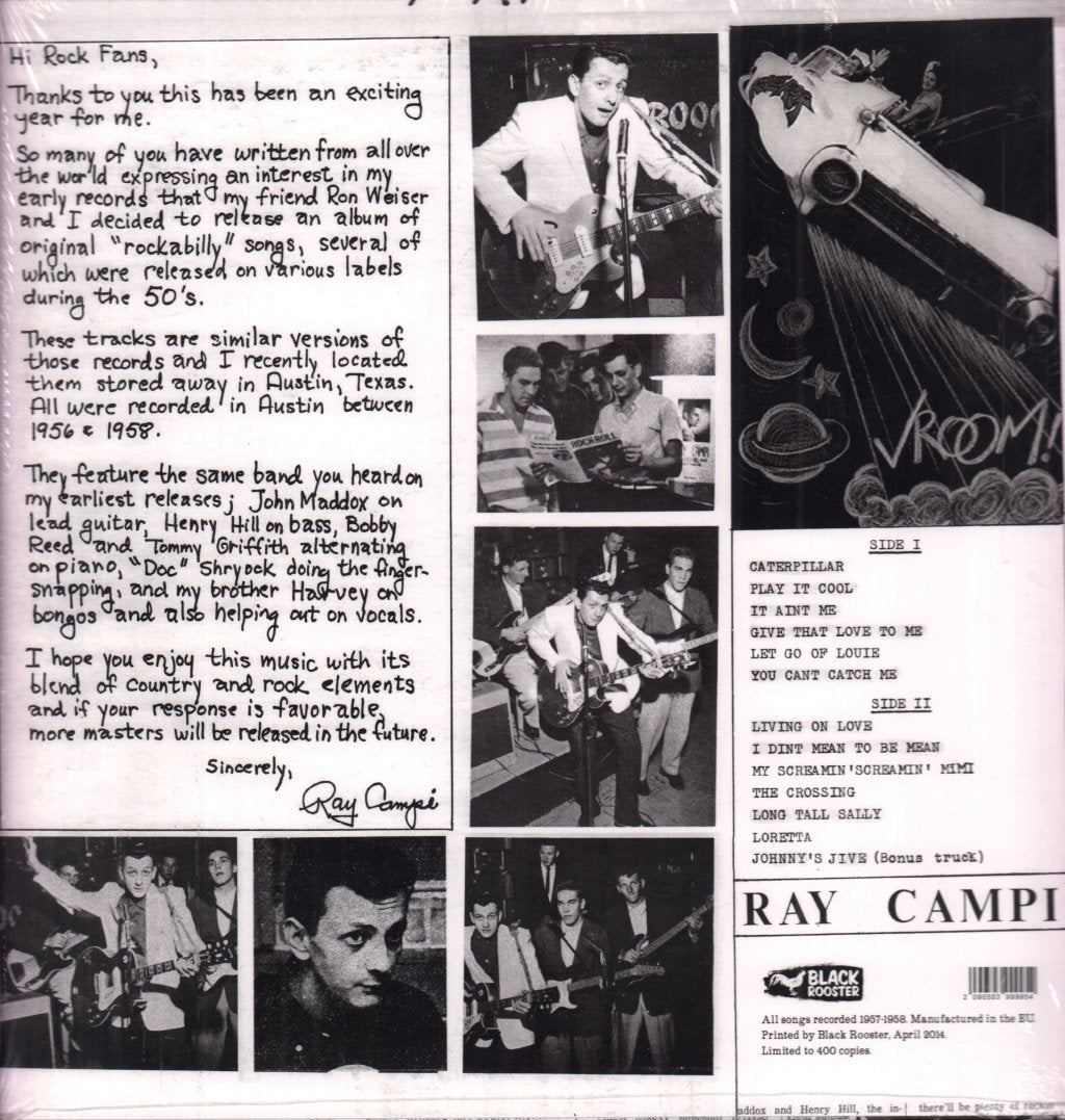 Ray Campi - Rockabilly - Lp