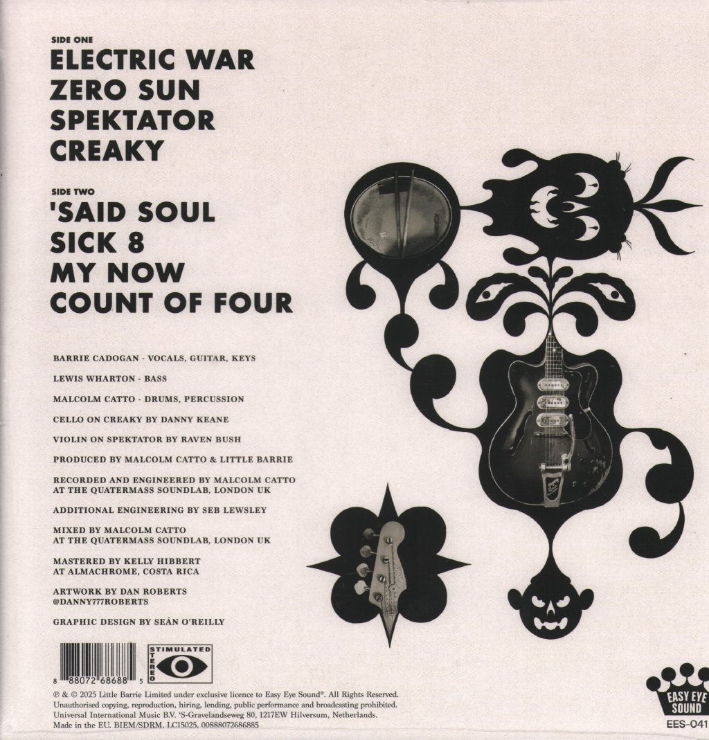 Little Barrie & Malcolm Catto - Electric War (Dinked Edition #330) - Lp