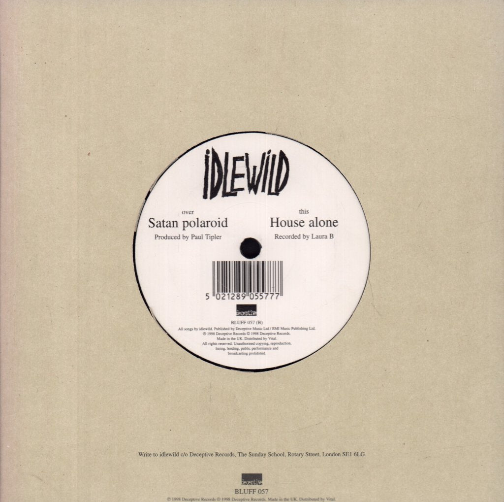 Idlewild - Satan Polaroid - 7 Inch
