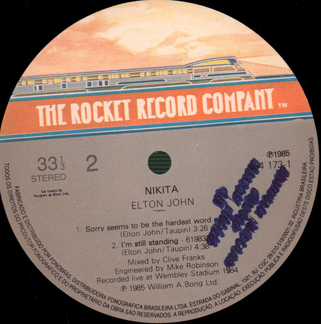 Elton John - Nikita - 12 Inch