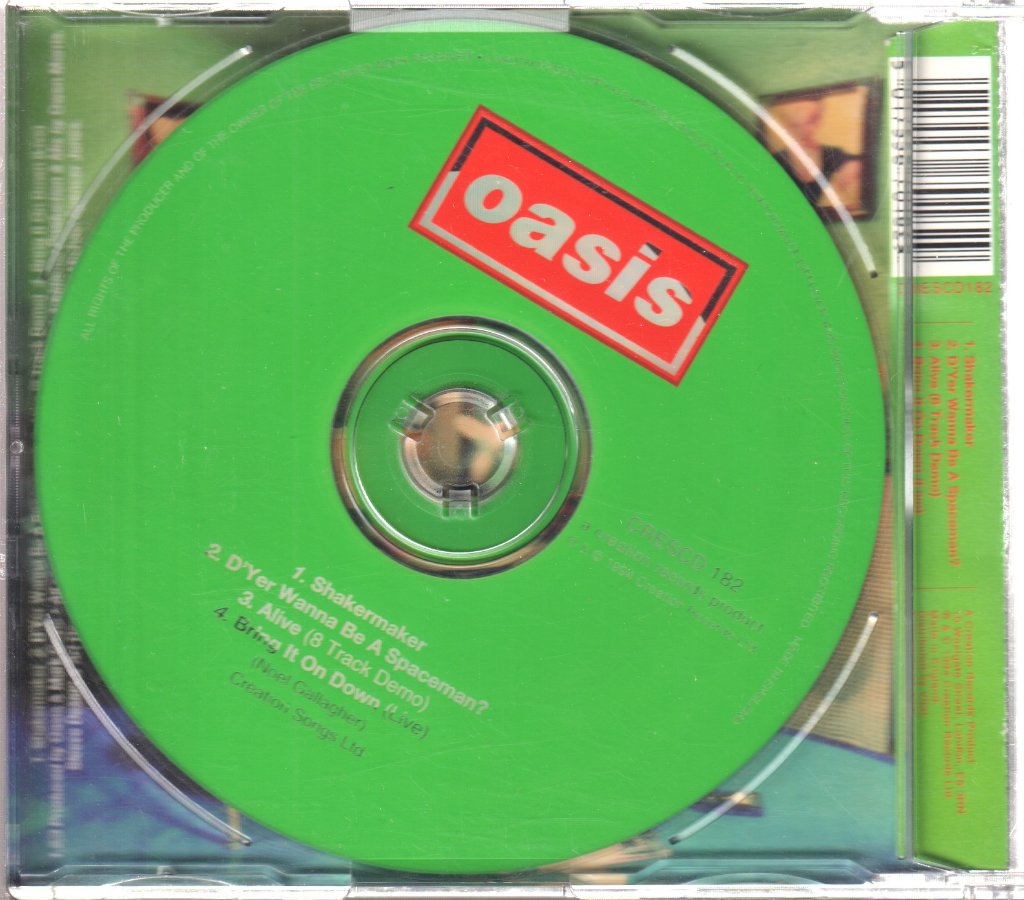 Oasis - Shakermaker - Cd