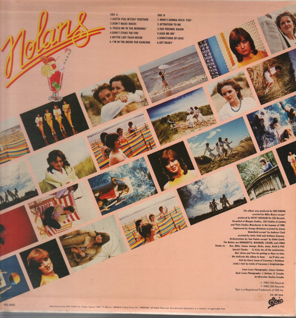 Nolans - Making Waves - Lp