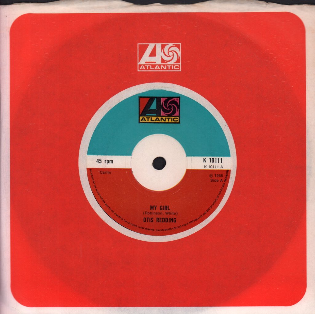 Otis Redding - My Girl - 7 Inch