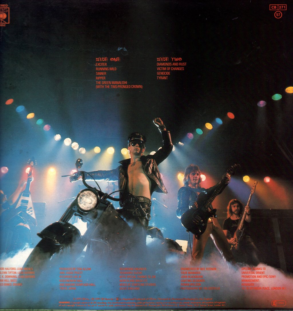 Judas Priest - Unleashed In The East - Lp