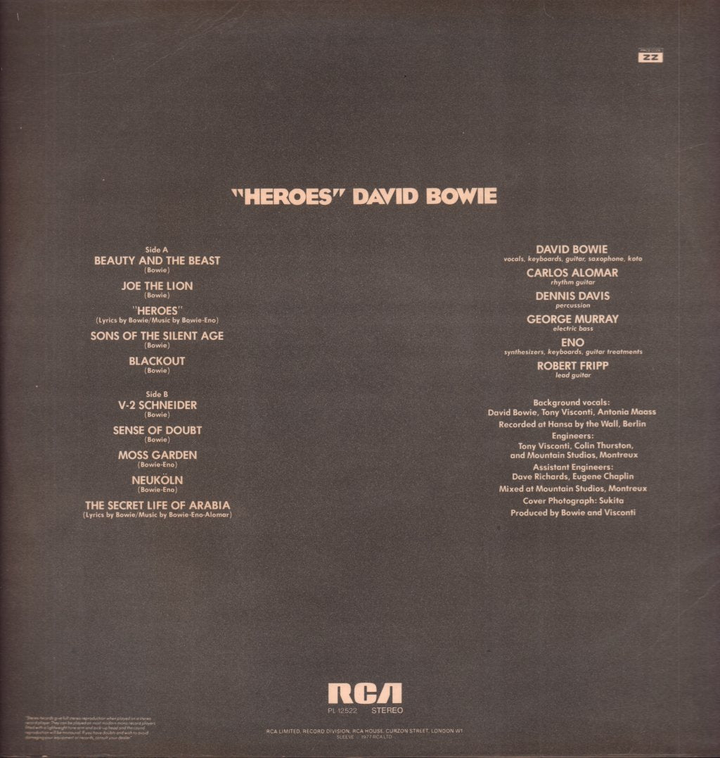 David Bowie - Heroes - Lp