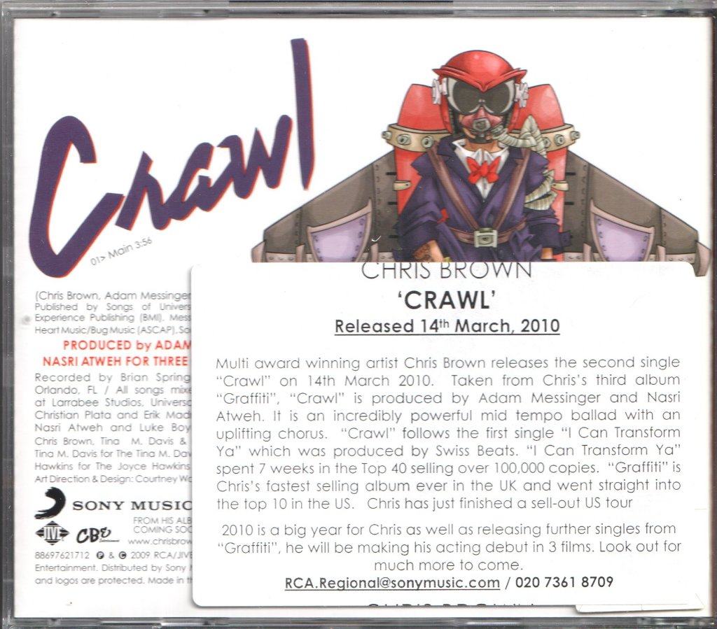 Chris Brown - Crawl - Cd