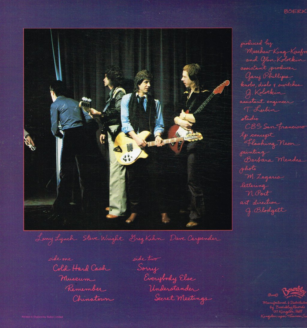 Greg Kihn Band - Next Of Kihn - Lp