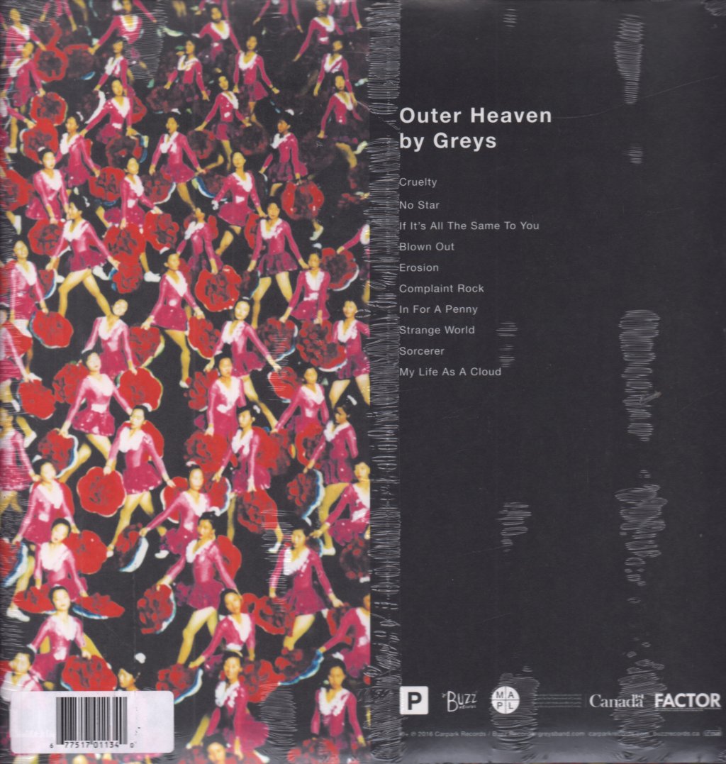 Greys - Outer Heaven - Lp