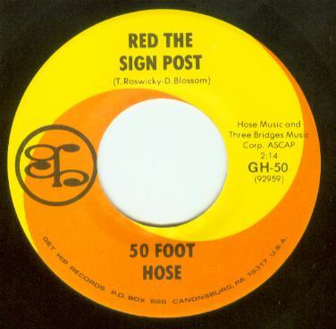 Fifty Foot Hose - Red The Sign Post - 7 Inch