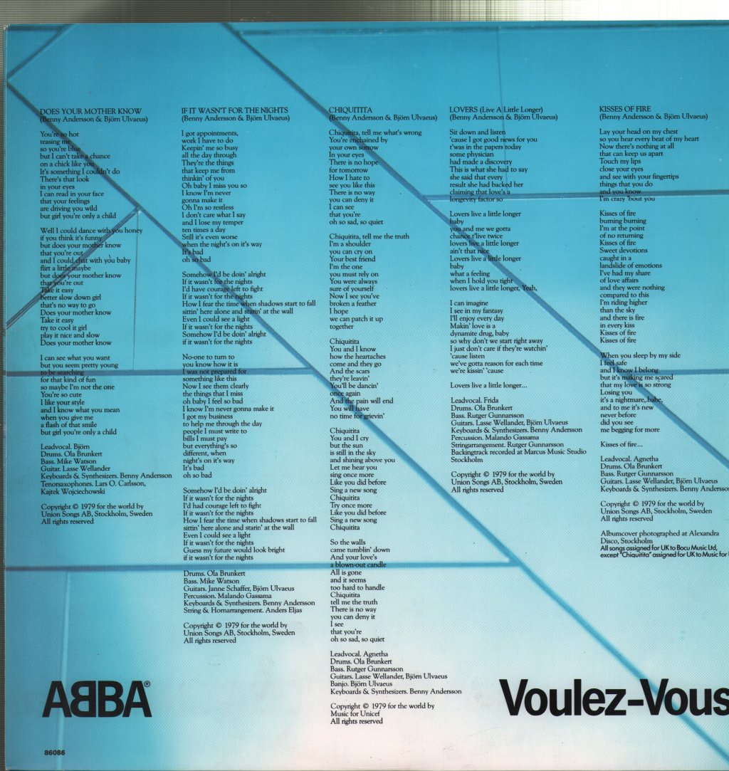 ABBA - Voulez Vous - Lp