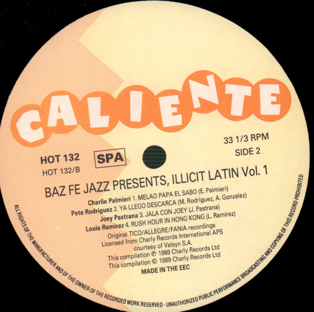 Various Artists - Illicit Latin Vol 1 - Lp
