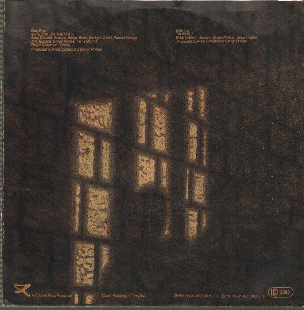 Mike Oldfield - Shadow On The Wall - 7 Inch