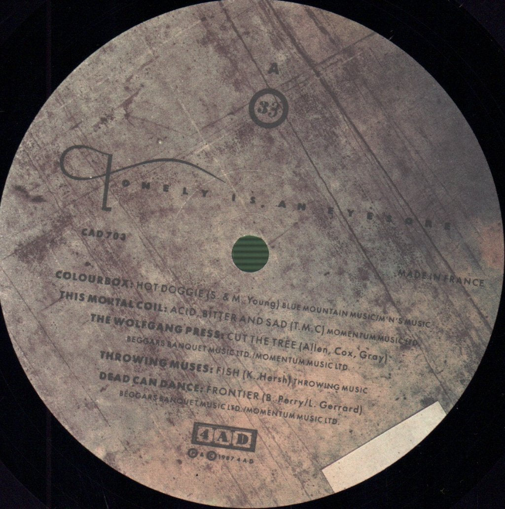 Various Artists - Lonely Is An Eyesore - Lp