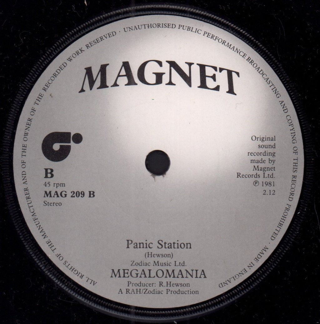 Megalomania - Five Finger Shuffle - 7 Inch