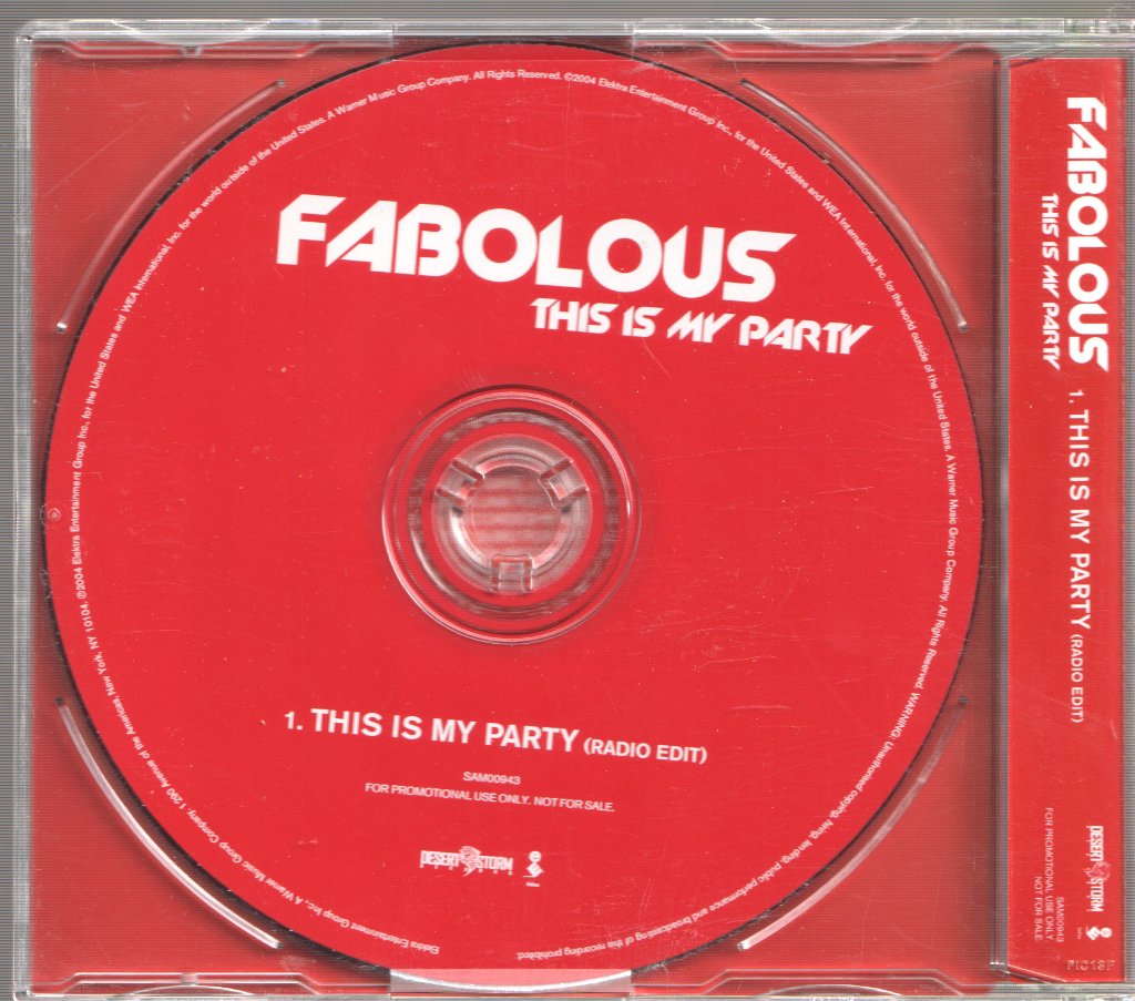 Fabolous - This Is My Party - Cd