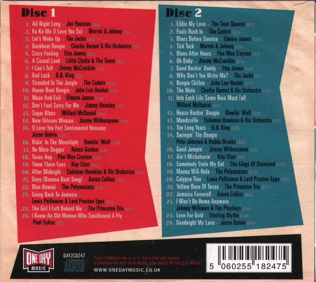 Various Artists - All Night Long: The Crown Records Story 1957-1962 - Double Cd