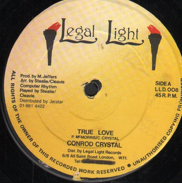 Conrad Crystol and Triston Palmer - True Love / Good Looking Baby - 12 Inch