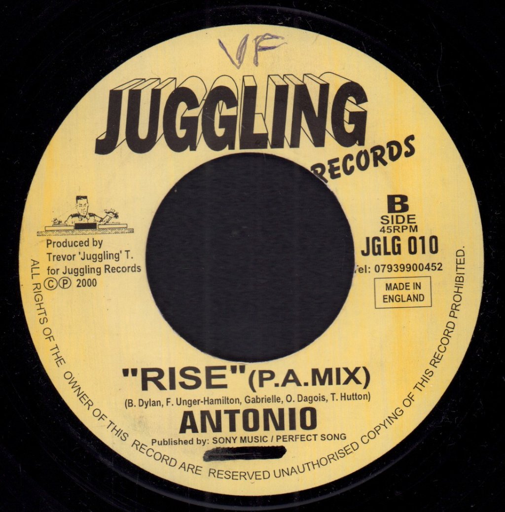 Antonio - Rise - 7 Inch