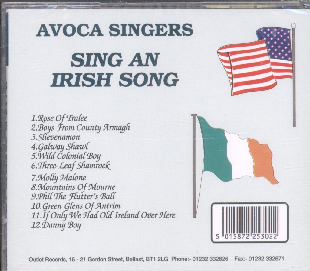 Avoca Singers - Sing An Irish Song - Cd