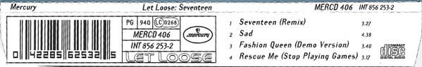 Let Loose - Seventeen - Cd