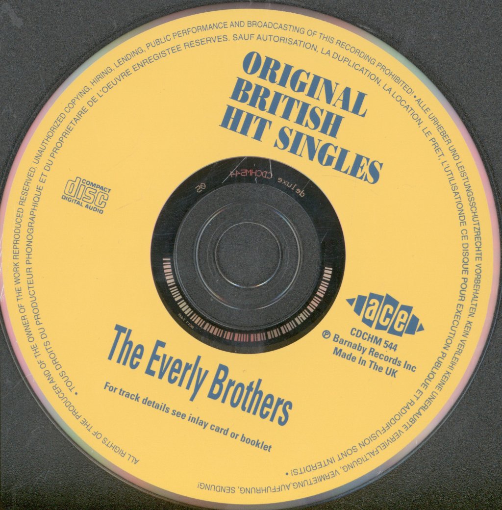 Everly Brothers - Original British Hit Singles - Cd