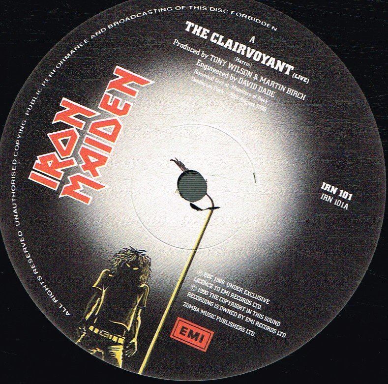 Iron Maiden - Clairvoyant / Infinite Dreams - Double 12 Inch