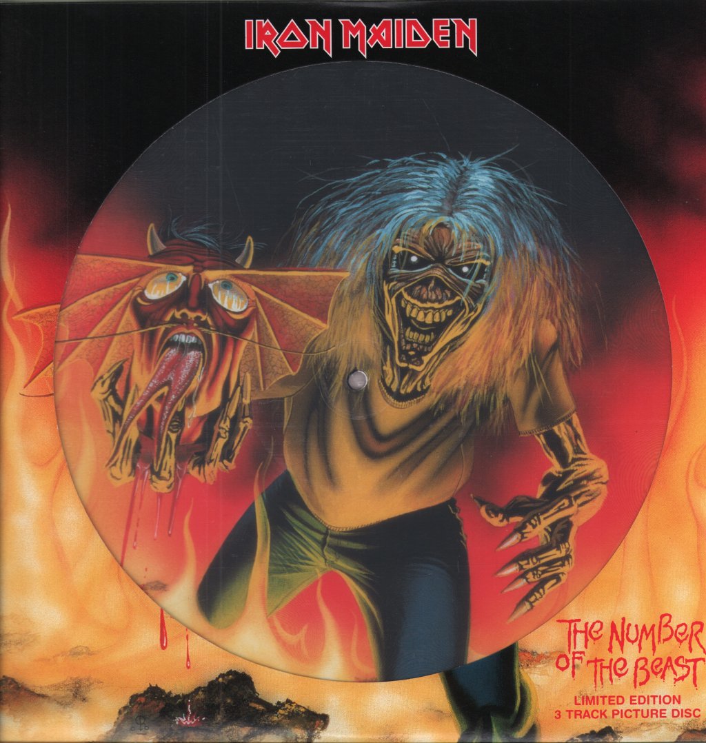 Iron Maiden - Number Of The Beast - 12 Inch