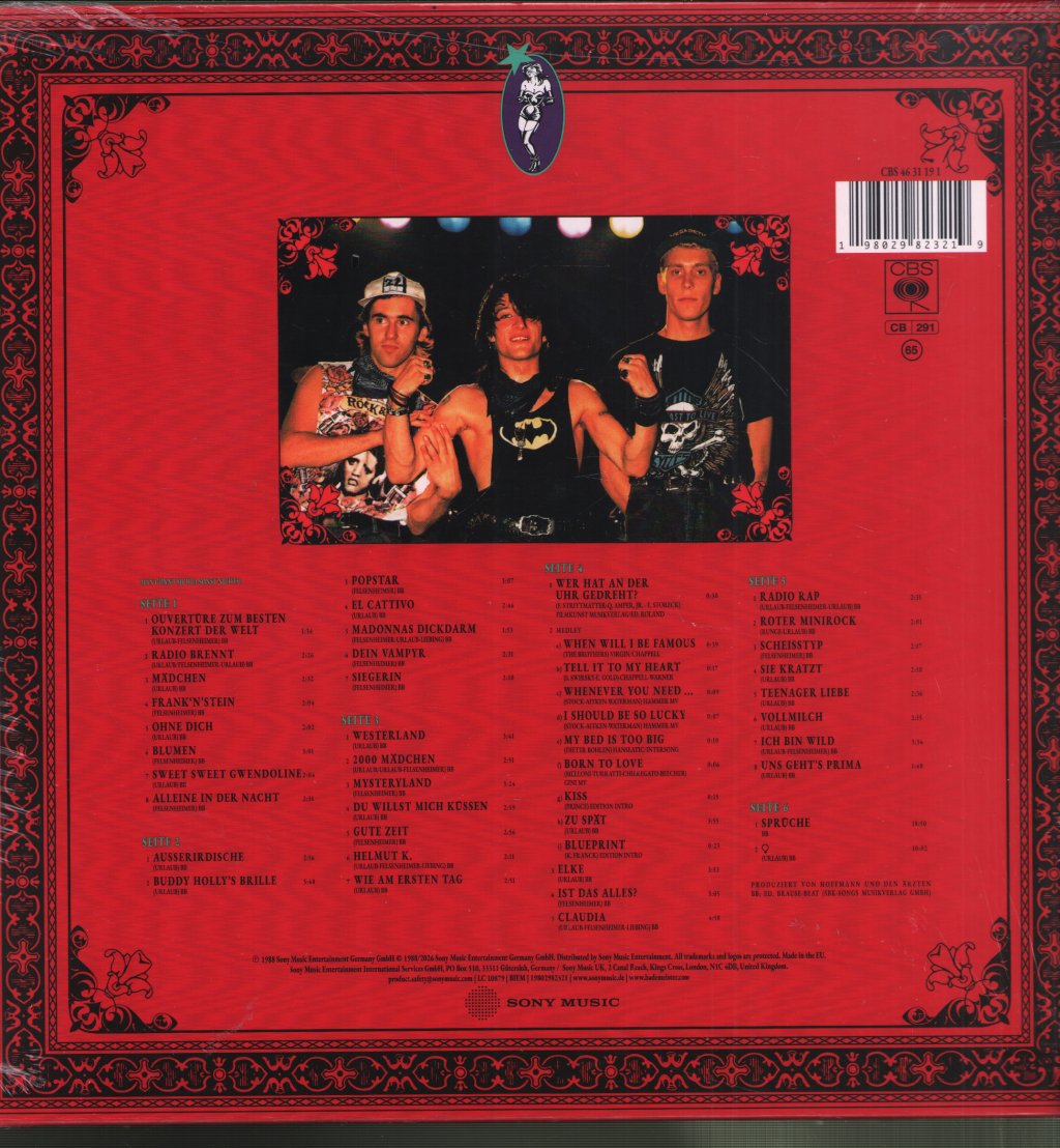 Die Artze - Live (Nach Uns Die Sintflut) - Triple Lp