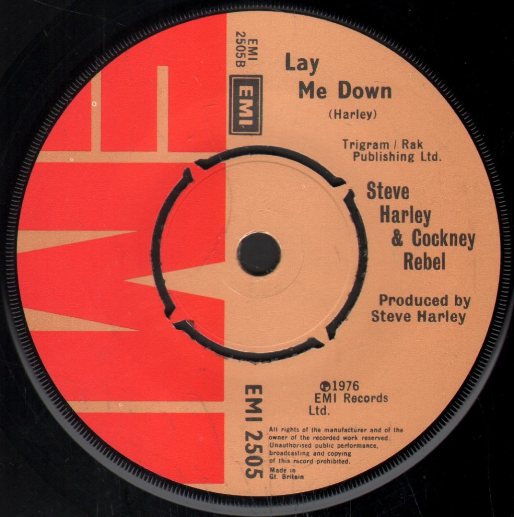 Steve Harley And Cockney Rebel - Here Comes The Sun - 7 Inch