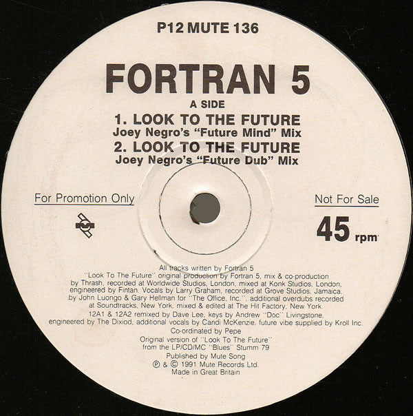 Fortran 5 - Look To The Future - 12 Inch