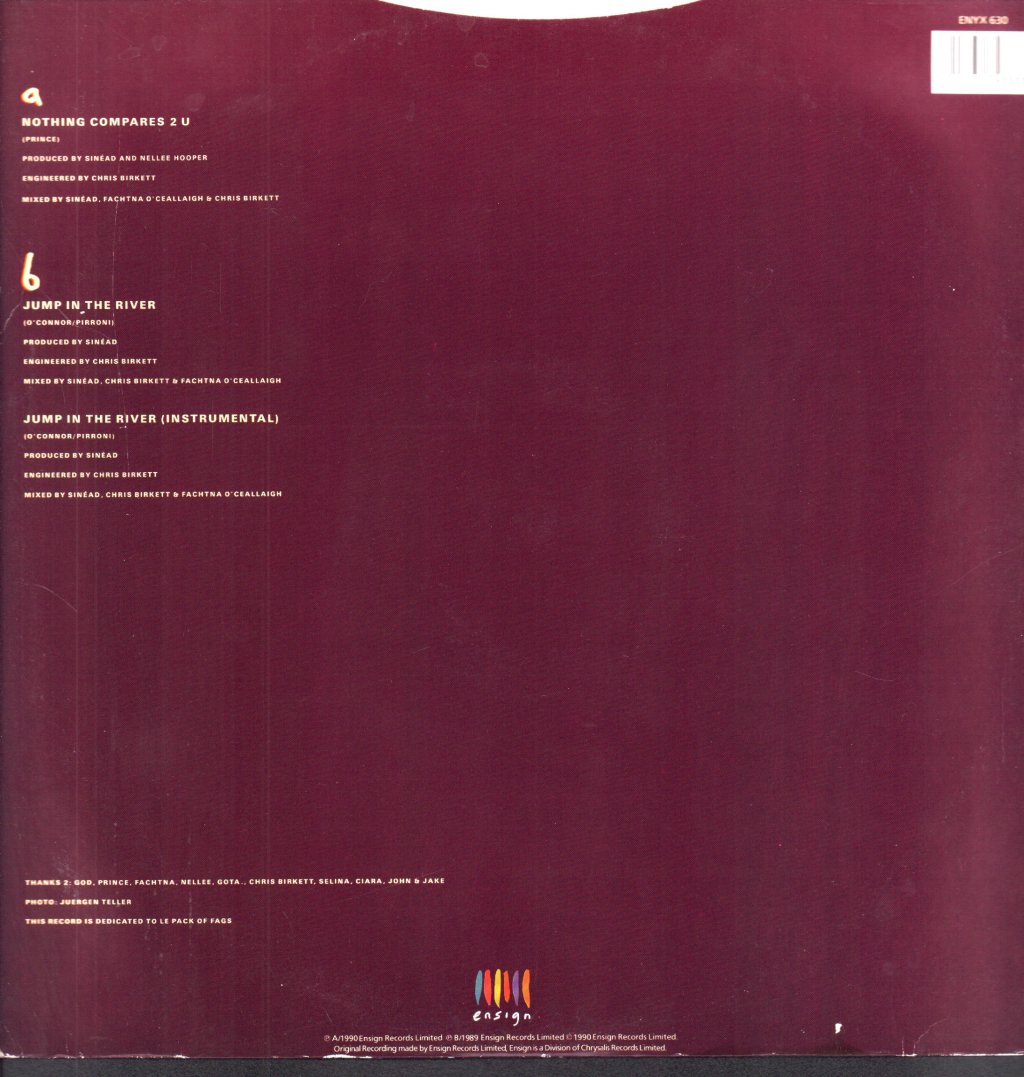 Sinead O'Connor - Nothing Compares 2 U - 12 Inch