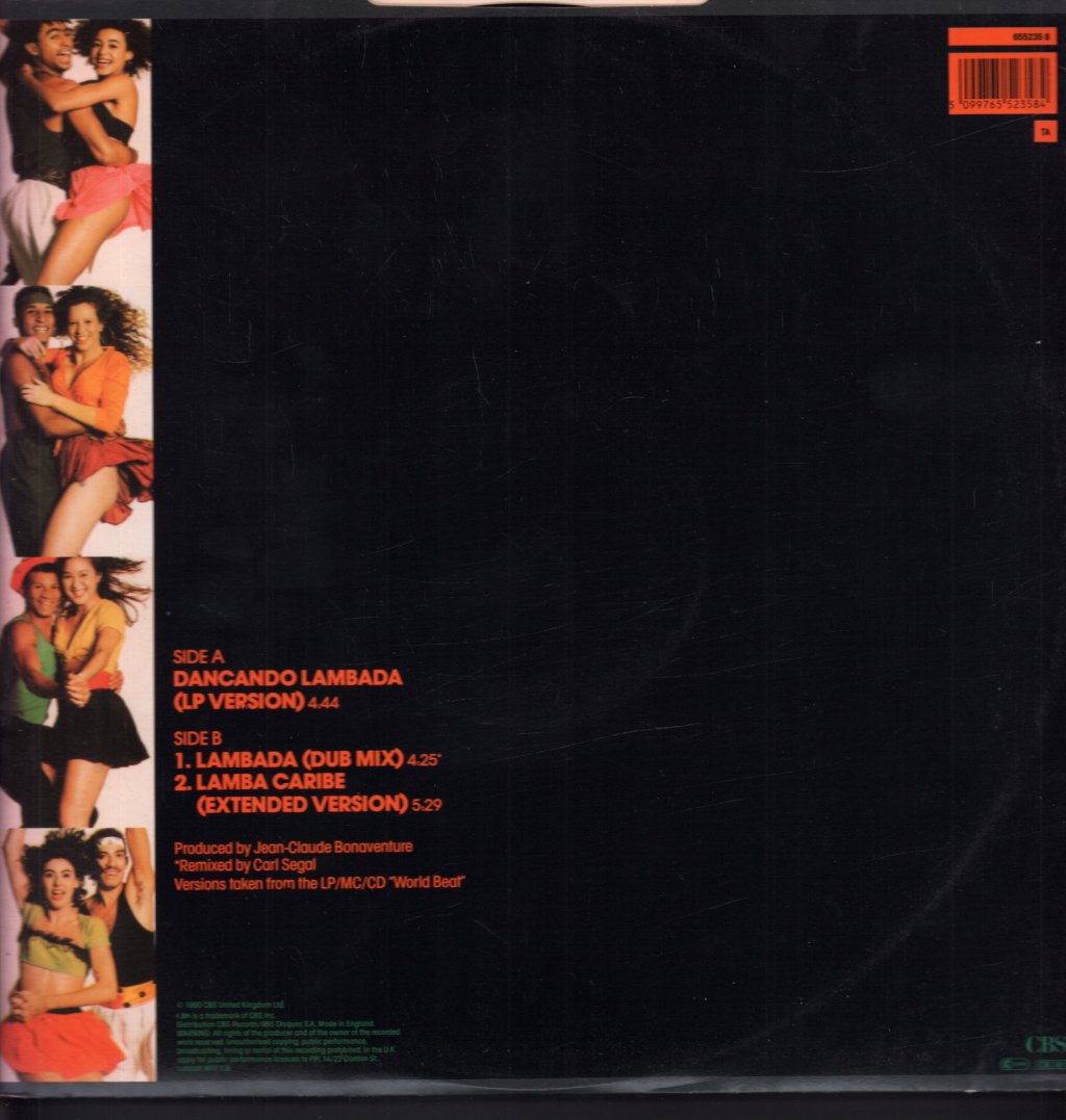 Kaoma - Dancando Lambada - 12 Inch