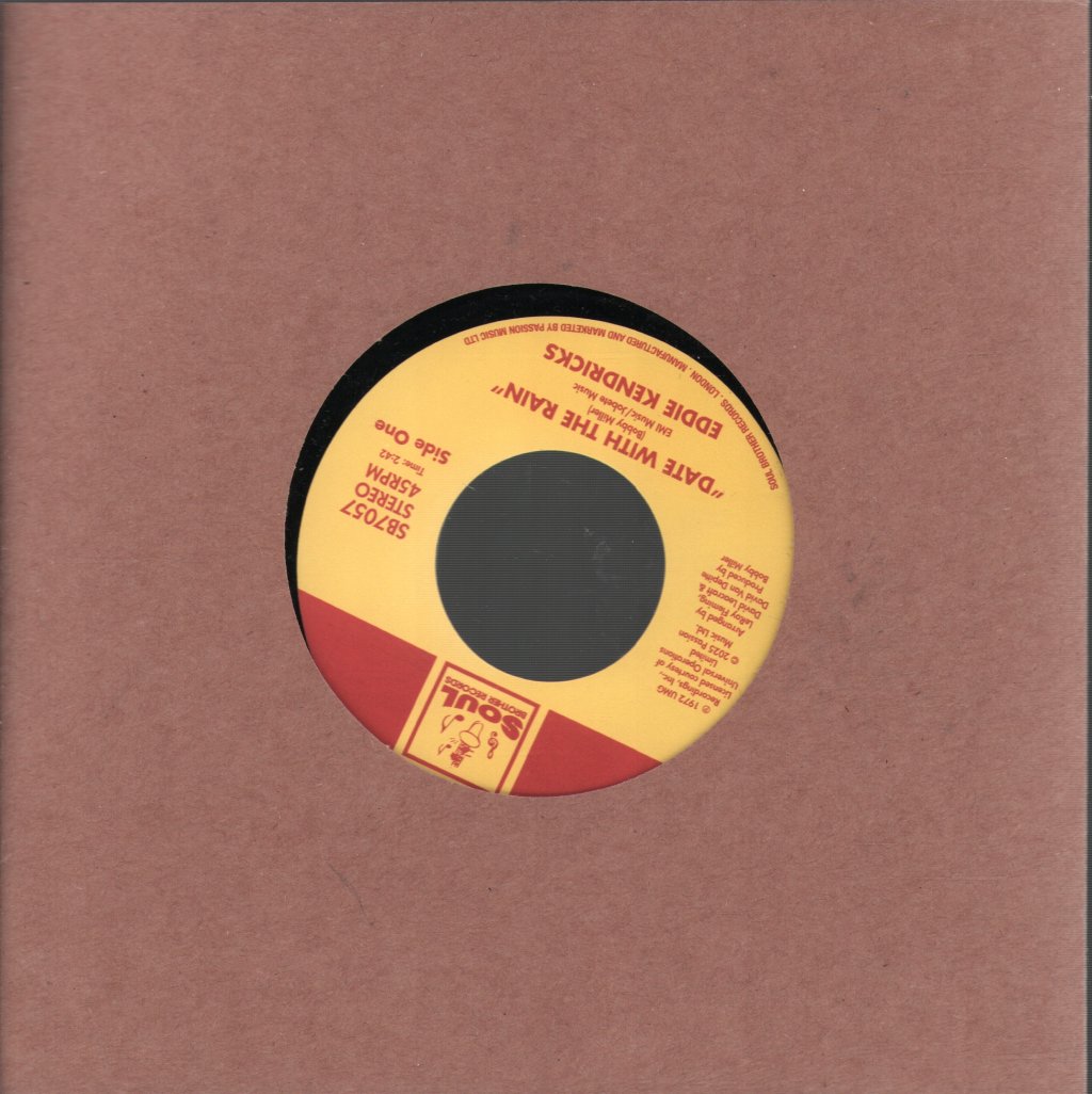 Eddie Kendricks - Date With the Rain - 7 Inch