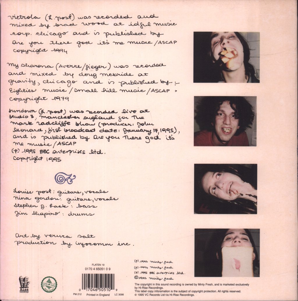 Veruca Salt - Victrola - 10 Inch