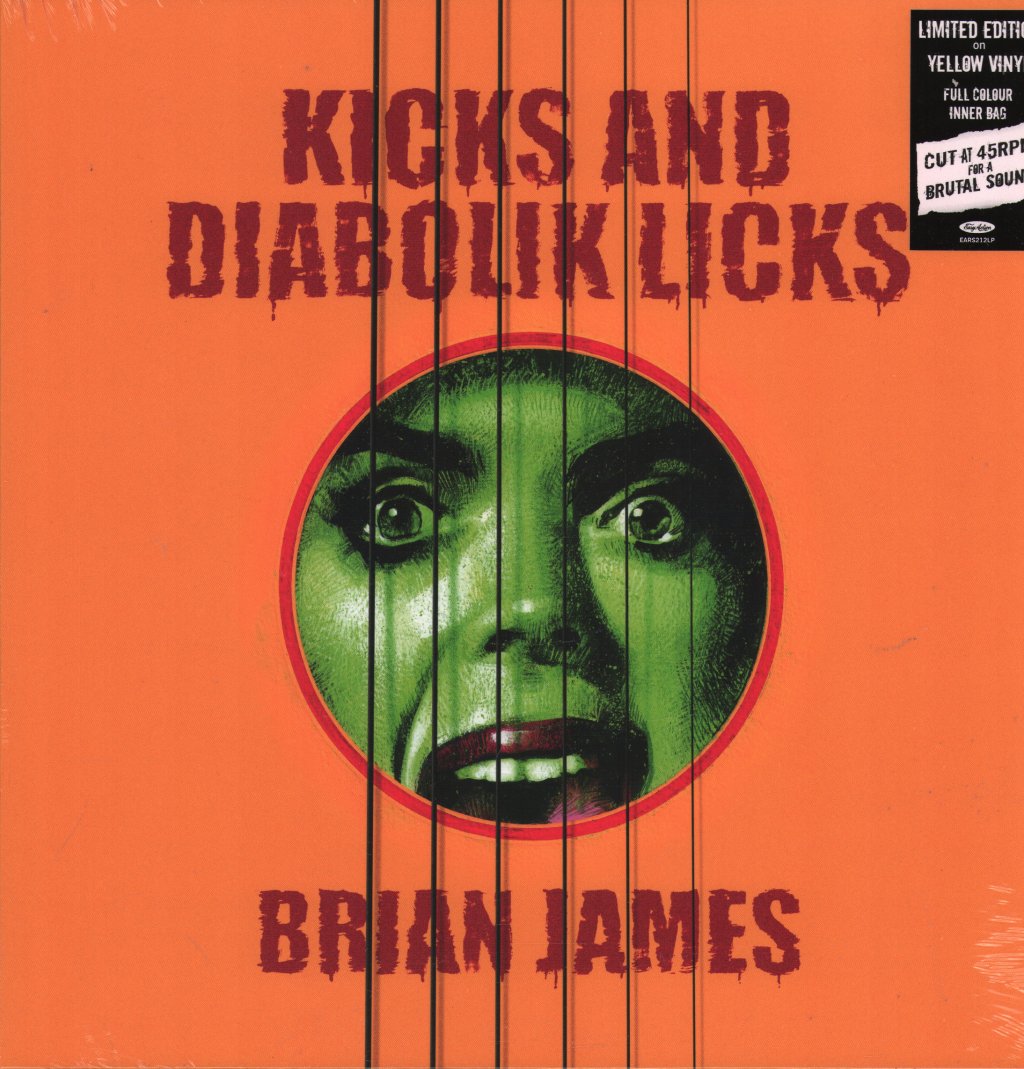 Brian James - Kicks and Diabolik Licks - Lp