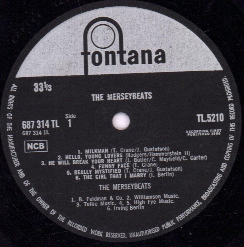 Merseybeats - Merseybeats - Lp