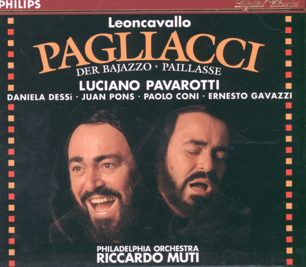 Riccardo Muti - Philadelphia Orchestra - Luciano Pavarotti - Leoncavallo - Pagliacci - Cd
