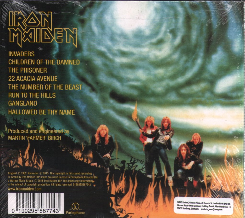 Iron Maiden - Number Of The Beast - Cd