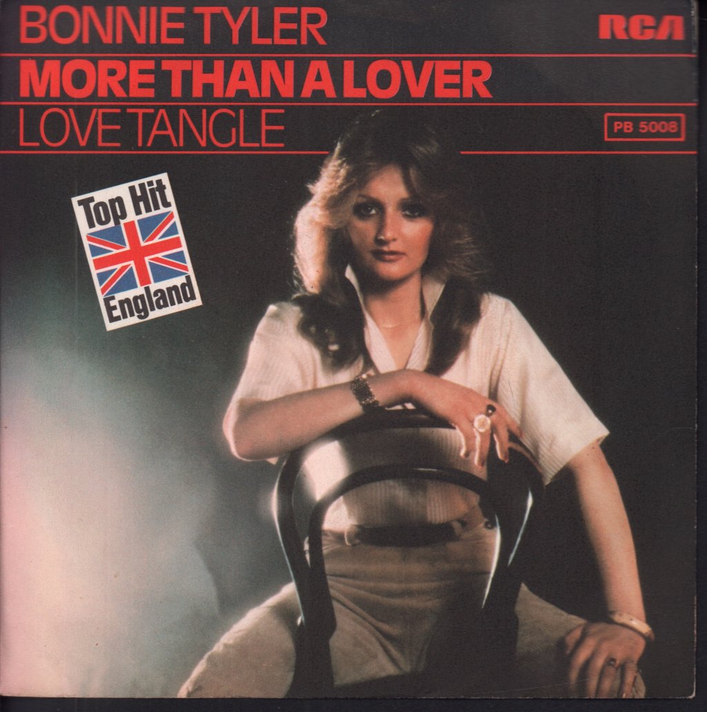 Bonnie Tyler - More Than A Lover - 7 Inch