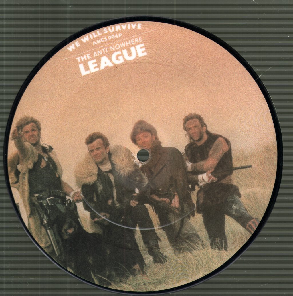 Anti-Nowhere League - Out On The Wasteland - 7 Inch