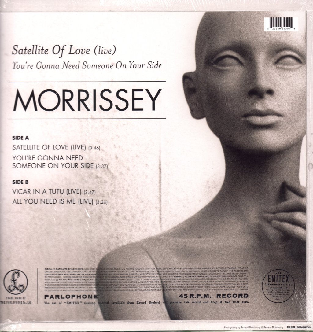 Morrissey - Satellite Of Love (Live) - 12 Inch