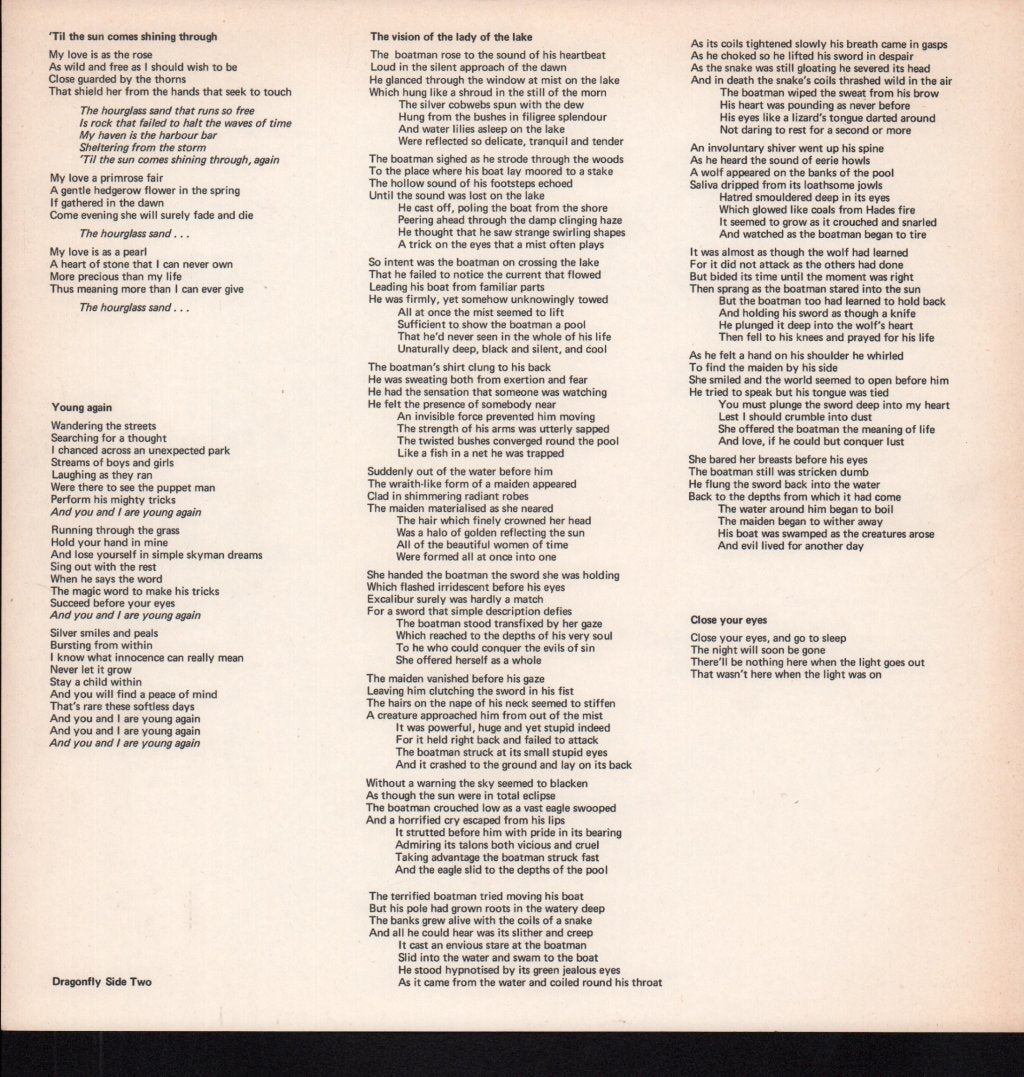 Strawbs - Dragonfly - Lp