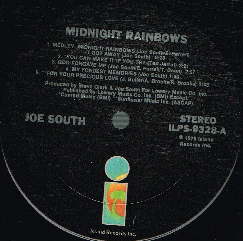 Joe South - Midnight Rainbows - Lp
