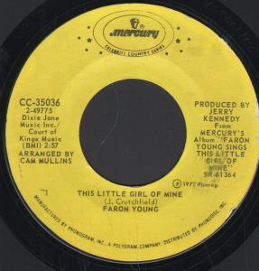 Faron Young - This Little Girl Of Mine - 7 Inch