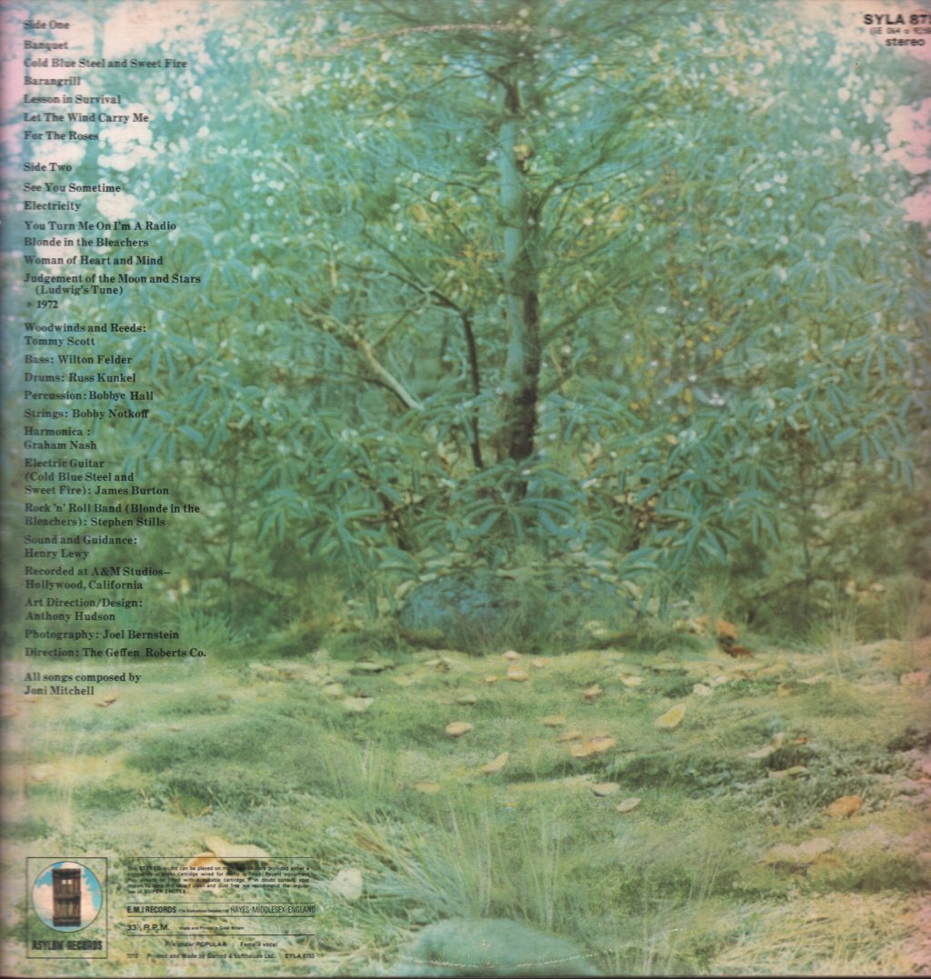 Joni Mitchell - For The Roses - Lp